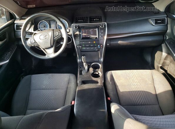 4T1BF1FK4GU562469 2016 TOYOTA CAMRY Gray Առջևի վահանակի տեսք