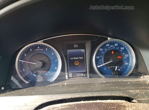 4T1BF1FK4GU562469 2016 TOYOTA CAMRY Gray Սարքավորումների վահանակի տեսք