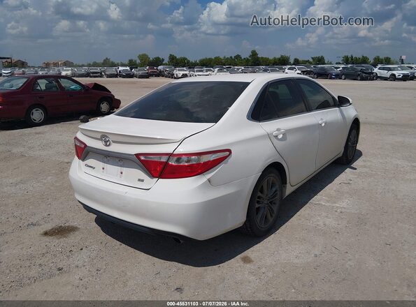 4T1BF1FK4HU403288 2017 TOYOTA CAMRY Белый Задняя правая четверть