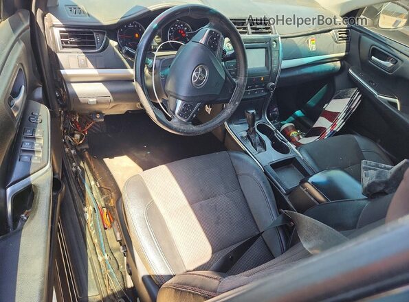 4T1BF1FK4HU676344 2017 TOYOTA CAMRY Black Dashboard view