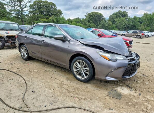 4T1BF1FK4HU726322 2017 TOYOTA CAMRY Gray წინა მარჯვენა