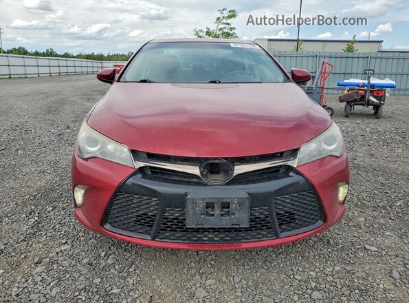 4T1BF1FK4HU735800 2017 TOYOTA CAMRY Red Դիմացի տեսք