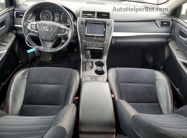 4T1BF1FK4HU735800 2017 TOYOTA CAMRY Red Առջևի վահանակի տեսք