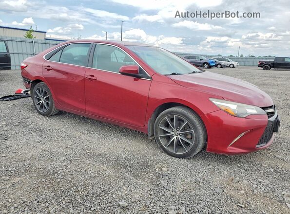 4T1BF1FK4HU735800 2017 TOYOTA CAMRY Red Առջևի աջ