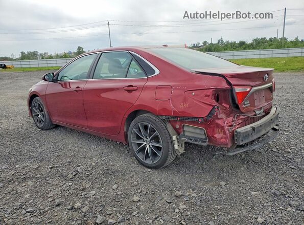 4T1BF1FK4HU735800 2017 TOYOTA CAMRY Red Հետևի ձախ