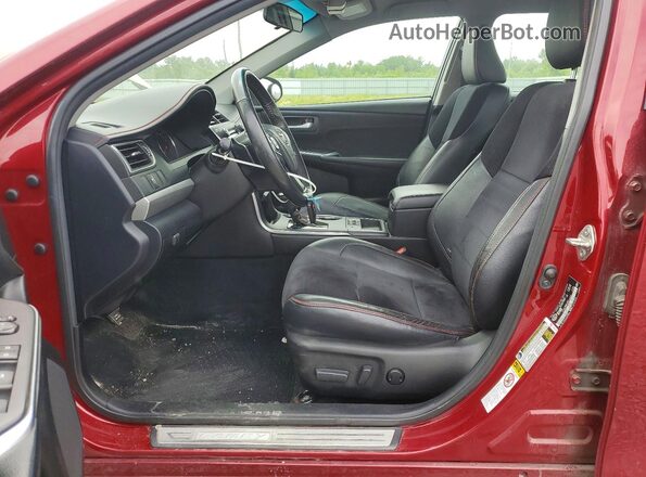 4T1BF1FK4HU735800 2017 TOYOTA CAMRY Red Սալոնի դիմացի տեսք