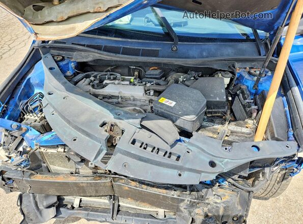 4T1BF1FK4HU740107 2017 TOYOTA CAMRY Blue უკანა სალონის ხედი