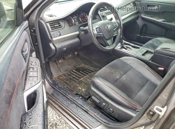 4T1BF1FK4HU786097 2017 TOYOTA CAMRY Gray Вид панелі приладів