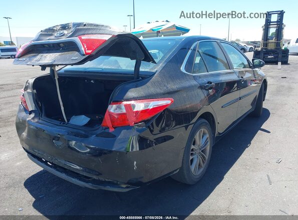 4T1BF1FK5GU173727 2016 TOYOTA CAMRY Black Հետևի աջ
