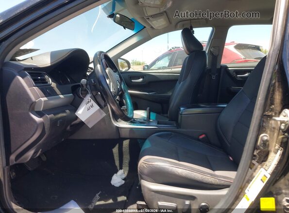 4T1BF1FK5GU173727 2016 TOYOTA CAMRY Black Սալոնի դիմացի տեսք