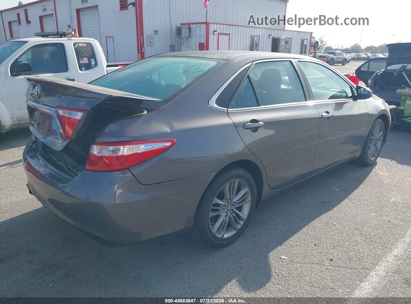 4T1BF1FK5GU186736 2016 TOYOTA CAMRY Gray Rear right