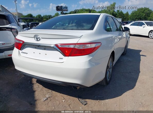 4T1BF1FK5GU208525 2016 TOYOTA CAMRY White Задня права чверть