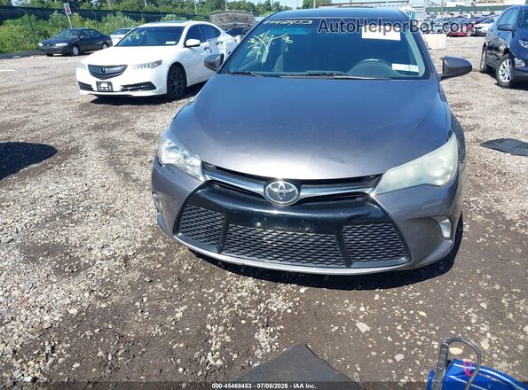 4T1BF1FK5GU537046 2016 TOYOTA CAMRY Gray Սարքավորումների վահանակի տեսք