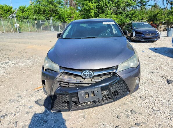 4T1BF1FK5GU602610 2016 TOYOTA CAMRY Gray Front view