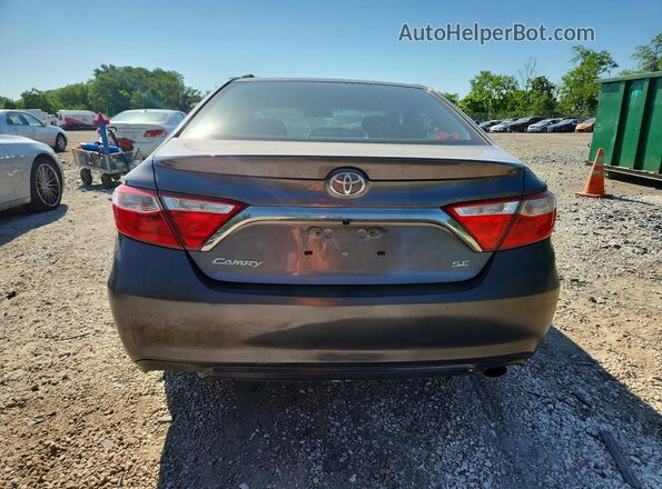 4T1BF1FK5GU602610 2016 TOYOTA CAMRY Gray Rear view