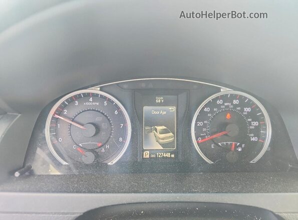 4T1BF1FK5HU314281 2017 TOYOTA CAMRY Gray Widok zestawu wskaźników