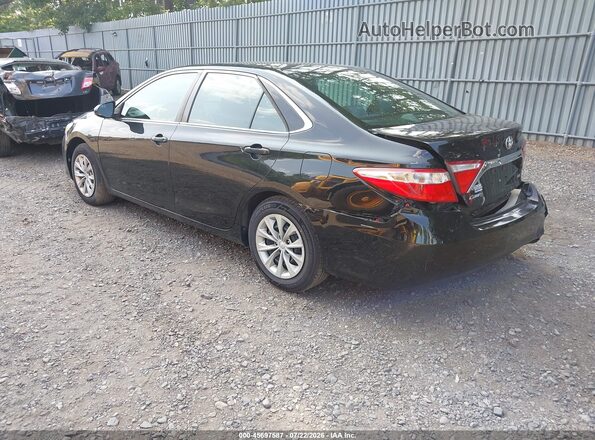 4T1BF1FK5HU378627 2017 TOYOTA CAMRY Black Задня ліва чверть