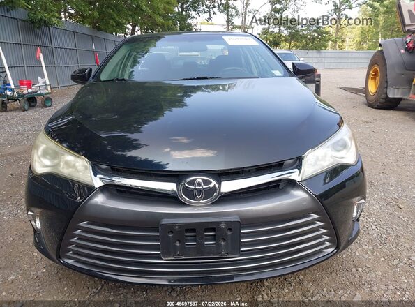 4T1BF1FK5HU378627 2017 TOYOTA CAMRY Black Вид щитка приладів