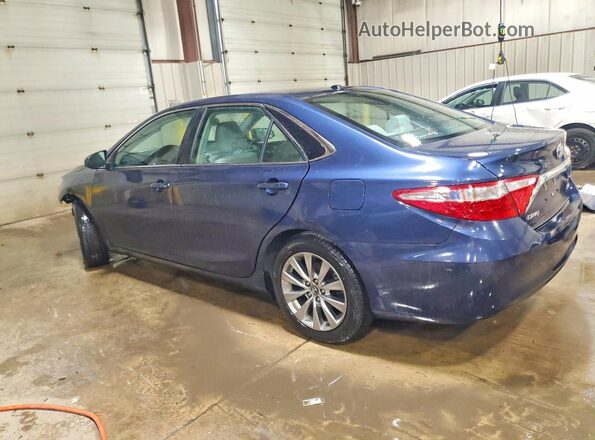 4T1BF1FK5HU628254 2017 TOYOTA CAMRY Blue Rear left