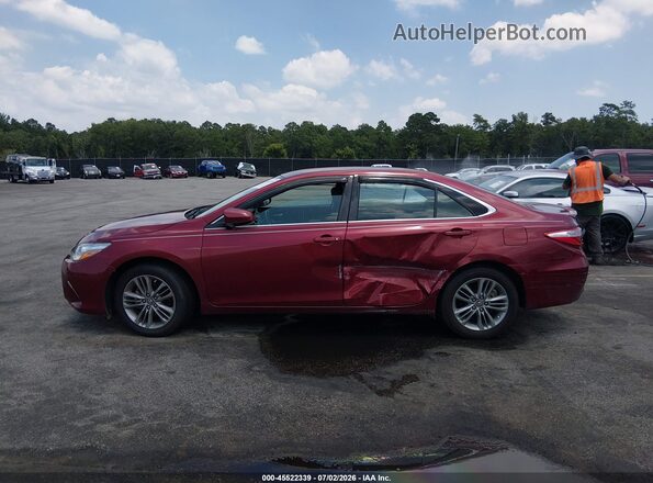 4T1BF1FK5HU732310 2017 TOYOTA CAMRY Красный Панорамный вид салона 360°