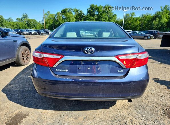 4T1BF1FK5HU814375 2017 TOYOTA CAMRY Blue Հետևի տեսք