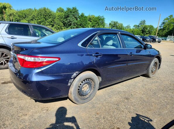 4T1BF1FK5HU814375 2017 TOYOTA CAMRY Blue Հետևի աջ