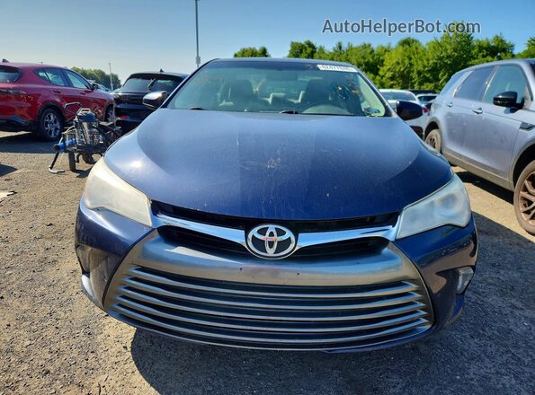 4T1BF1FK5HU814375 2017 TOYOTA CAMRY Blue Դիմացի տեսք