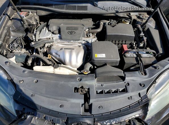 4T1BF1FK6GU154300 2016 TOYOTA CAMRY Black Սալոնի հետևի տեսք