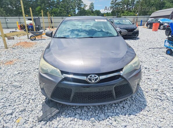 4T1BF1FK6GU161005 2016 TOYOTA CAMRY Gray წინა ხედი