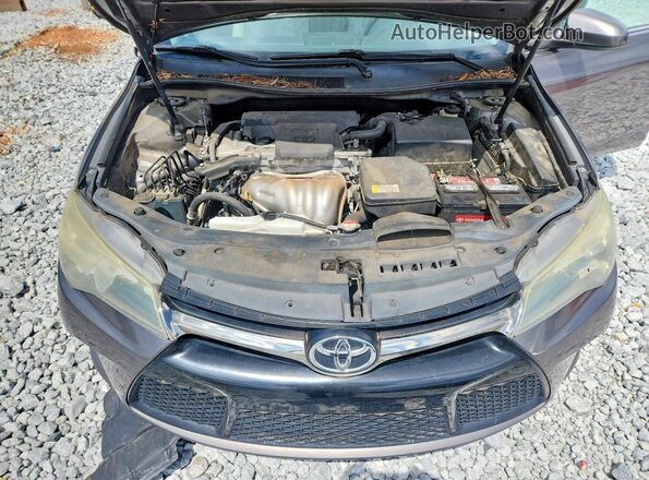 4T1BF1FK6GU161005 2016 TOYOTA CAMRY Gray უკანა სალონის ხედი