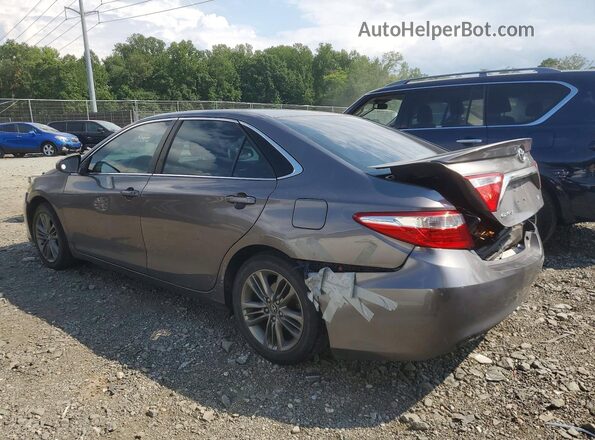 4T1BF1FK6GU256647 2016 TOYOTA CAMRY Gray Rear left