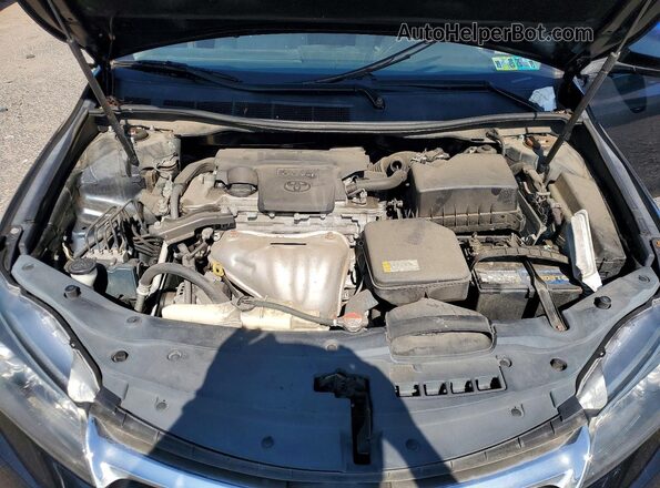 4T1BF1FK6GU568497 2016 TOYOTA CAMRY Black უკანა სალონის ხედი