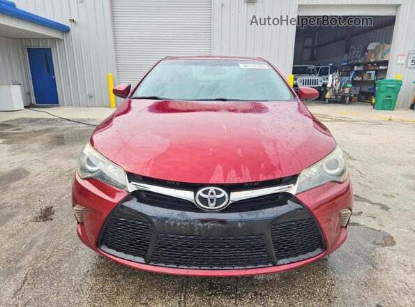 4T1BF1FK6GU601210 2016 TOYOTA CAMRY Red Вид спереду