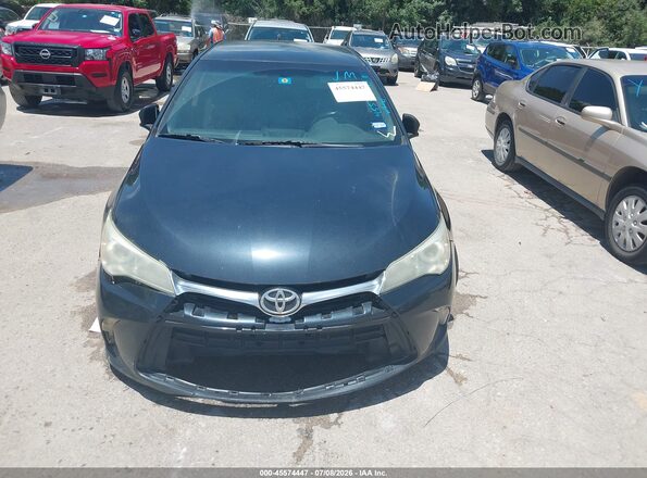 4T1BF1FK6GU611574 2016 TOYOTA CAMRY Black Vista del cuadro de instrumentos