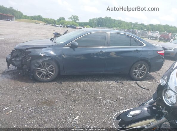 4T1BF1FK6HU292839 2017 TOYOTA CAMRY Синий Панорамный вид салона 360°