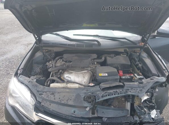 4T1BF1FK6HU292839 2017 TOYOTA CAMRY Синий Вид сзади