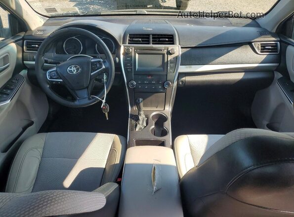 4T1BF1FK6HU344065 2017 TOYOTA CAMRY Black Dashboard view