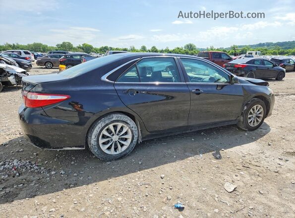 4T1BF1FK6HU358564 2017 TOYOTA CAMRY Black Trasero derecho