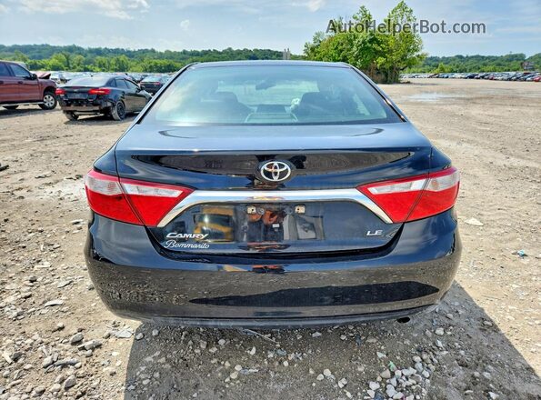 4T1BF1FK6HU358564 2017 TOYOTA CAMRY Black Vista trasera