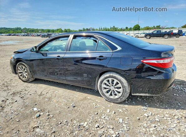 4T1BF1FK6HU358564 2017 TOYOTA CAMRY Black Trasero izquierdo