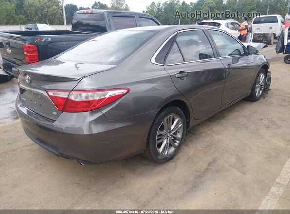 4T1BF1FK6HU430654 2017 TOYOTA CAMRY Серый Задняя правая четверть