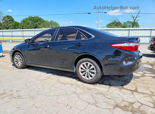 4T1BF1FK6HU714155 2017 TOYOTA CAMRY Black Trasero izquierdo