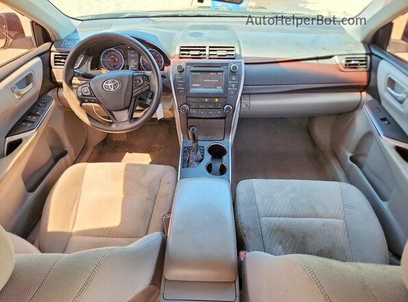 4T1BF1FK6HU714155 2017 TOYOTA CAMRY Black Vista del salpicadero