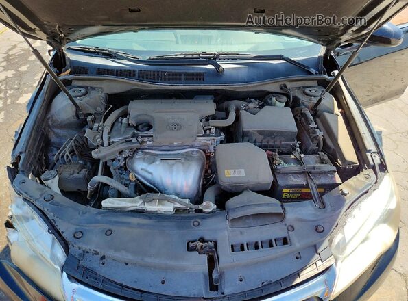4T1BF1FK6HU714155 2017 TOYOTA CAMRY Black Vista interior trasera