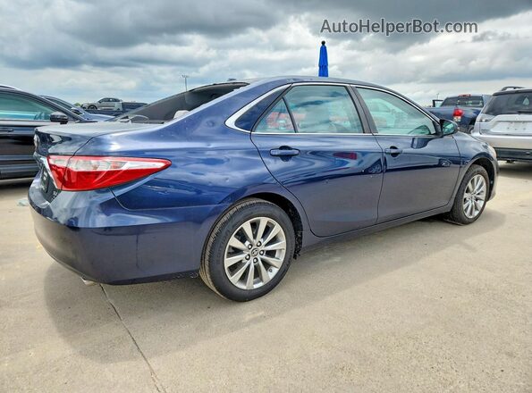 4T1BF1FK6HU718593 2017 TOYOTA CAMRY Blue Tył prawy
