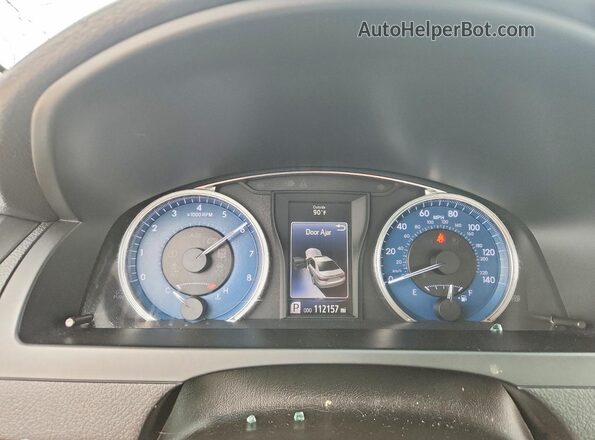 4T1BF1FK6HU718593 2017 TOYOTA CAMRY Blue Widok zestawu wskaźników