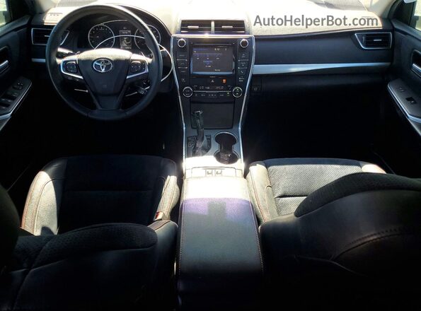 4T1BF1FK6HU792189 2017 TOYOTA CAMRY Black Vista del salpicadero