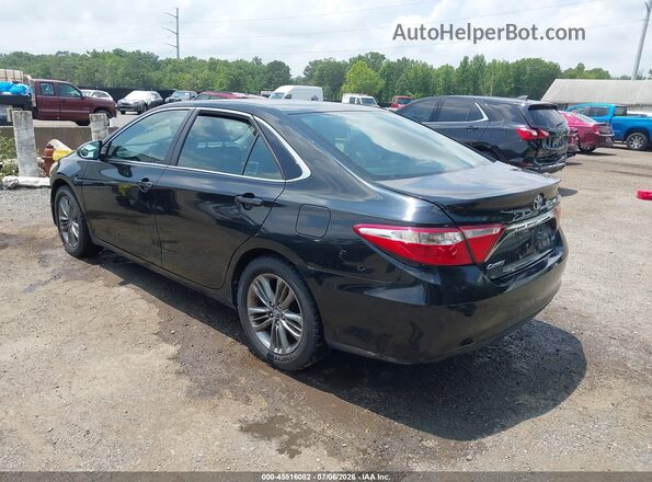 4T1BF1FK7GU165872 2016 TOYOTA CAMRY Black Задня ліва чверть