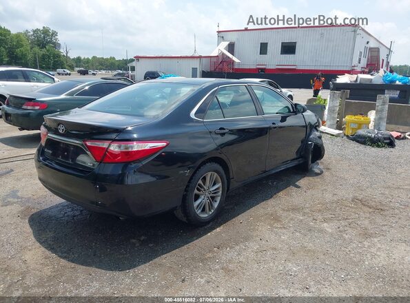 4T1BF1FK7GU165872 2016 TOYOTA CAMRY Black Задня права чверть