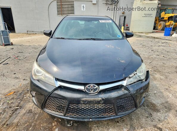 4T1BF1FK7GU175771 2016 TOYOTA CAMRY Black Front view